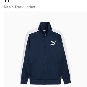 Puma 
T7
Men's Track Jacket Navy White XL